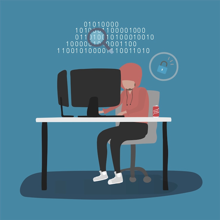 Vettore gratuito illustrazione dell'avatar umano utilizzando la tecnologia
