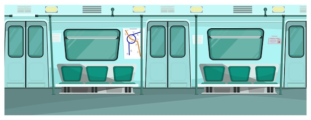 Illustrazione della metropolitana