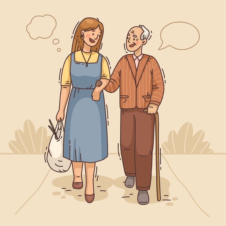 Vettore gratuito illustrazione dello spirito della comunità disegnata a mano
