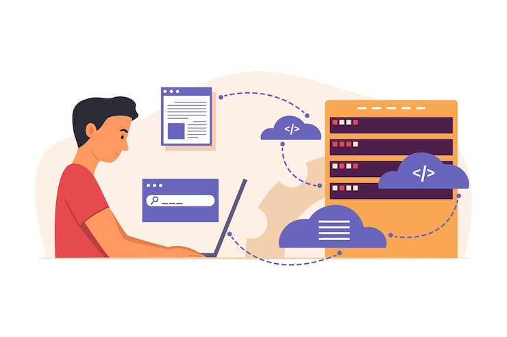 Vettore gratuito illustrazione di api design piatto disegnato a mano