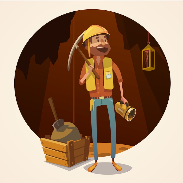 Vettore gratuito illustrazione di concetto di data mining