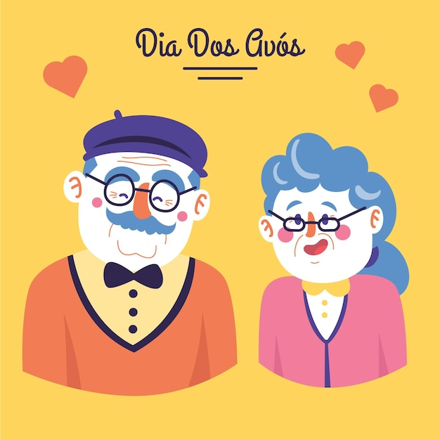 Illustrazione di Dia dos avós