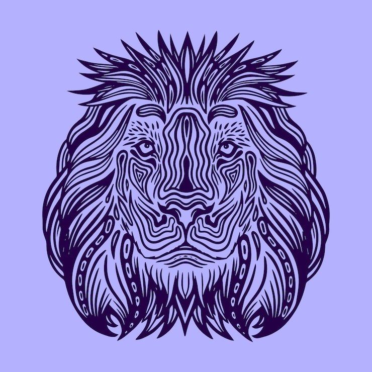Vettore gratuito illustrazione di mandala di animali disegnata a mano