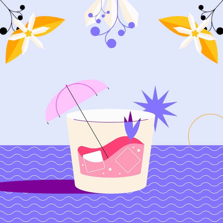 Vettore gratuito illustrazione di sidro design piatto