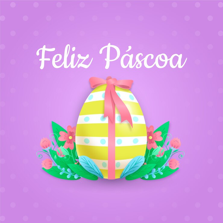 Vettore gratuito illustrazione realistica di feliz pascoa