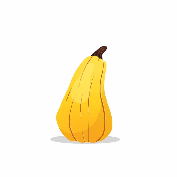 Vettore gratuito illustrazione vettoriale zucca colorato gradiente mascotte