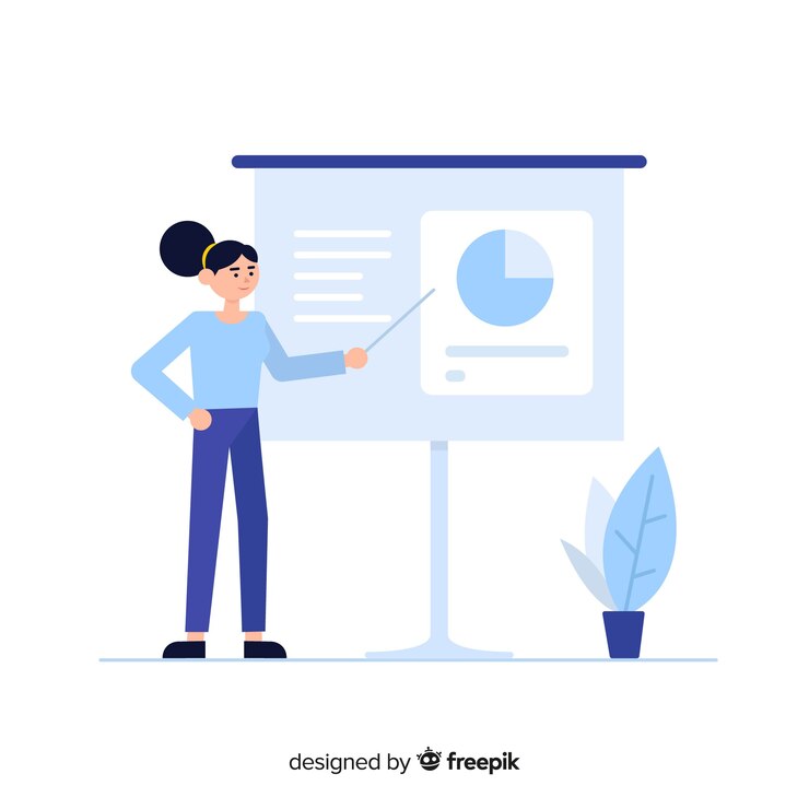 Vettore gratuito impiegato professionale con design piatto