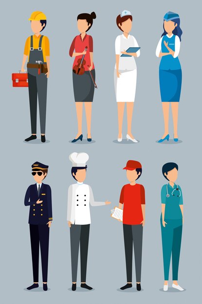 Impostare la festa del lavoro con datori di lavoro professionisti