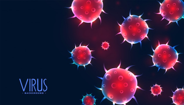 Infezione da virus o sfondo di malattia batterica