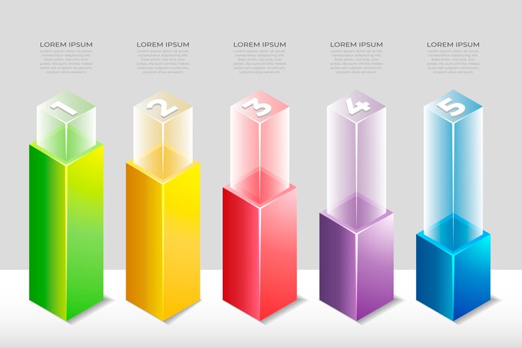 Vettore gratuito infografica attività isometrica