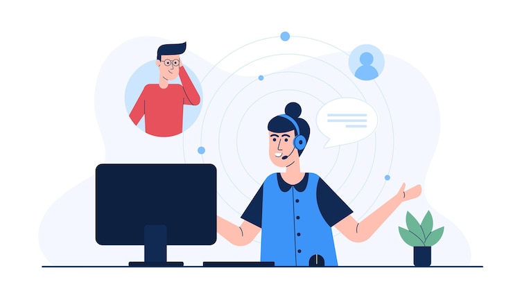 Vettore gratuito l'altoparlante motivazionale lancia il podcast per ispirare le persone in tutto il mondo