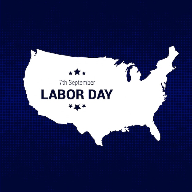 Labor Day Stati Uniti d&#39;America vettore