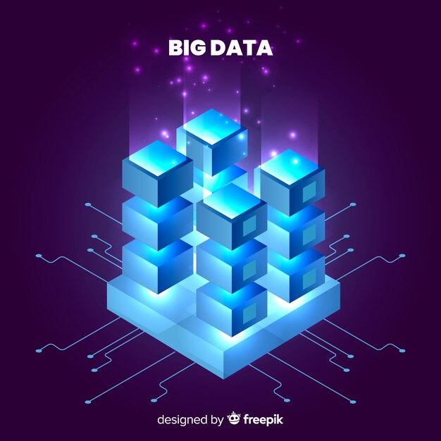 Leggero sfondo big data
