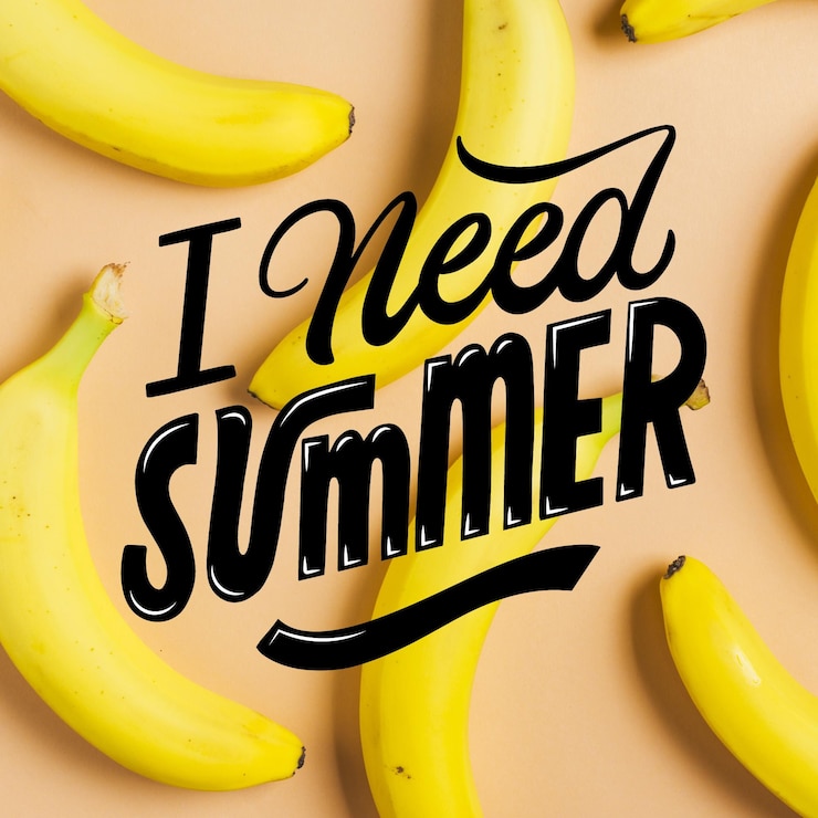 Vettore gratuito lettering estivo con foto
