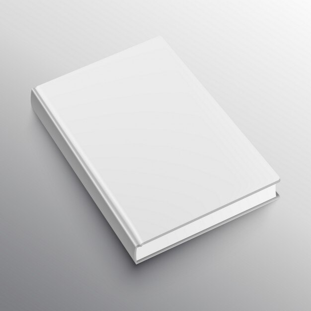 libro realistico modello mockup