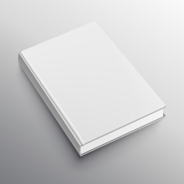 libro realistico modello mockup