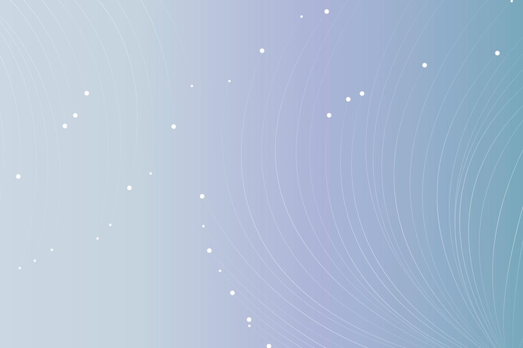 Vettore gratuito linee di particelle sfondo sfumato futuristico