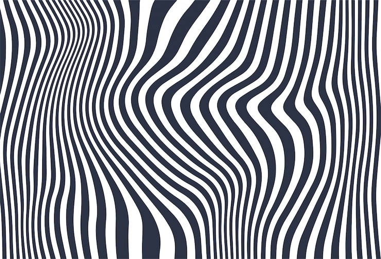Vettore gratuito linee diagonali a zigzag sfondo d'onda