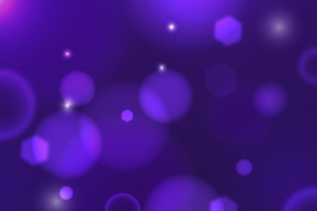 Lo sfondo bokeh realistico