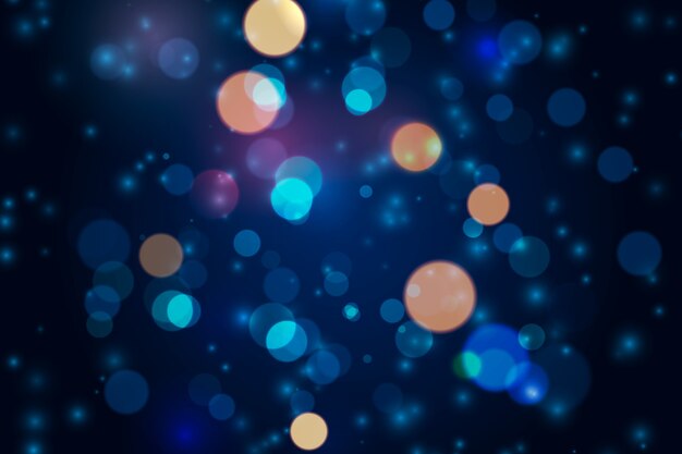 Lo sfondo bokeh realistico
