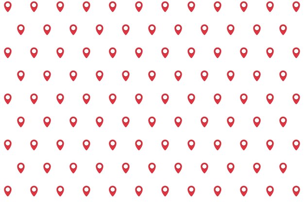 Location Pins Background
