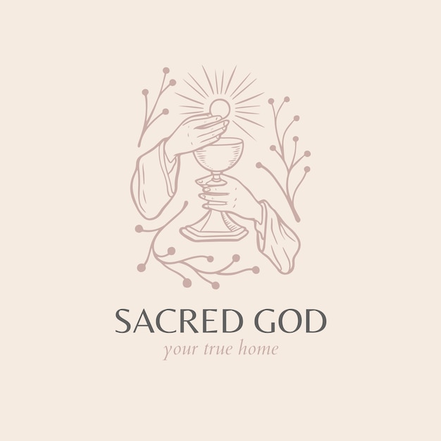 Logo della chiesa disegnato a mano