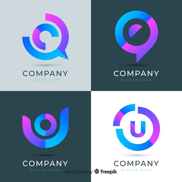 Logo della tecnologia gradiente
