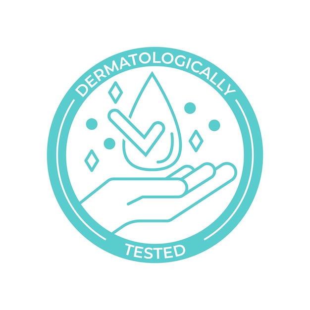 Logo dermatologicamente testato