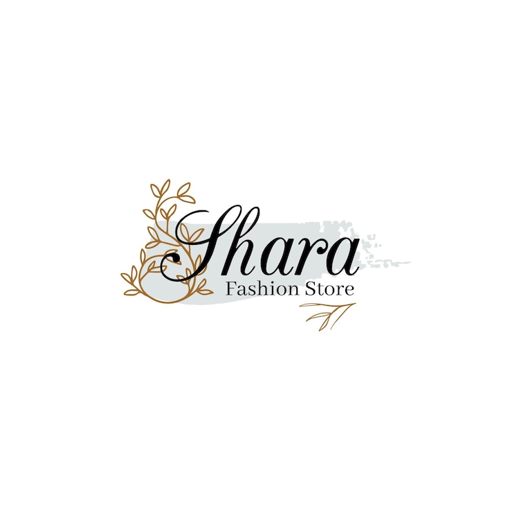 Vettore gratuito logo di moda ornamentale