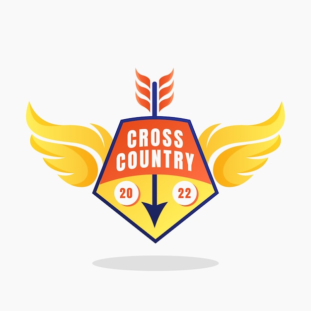 Logo sfumato cross country