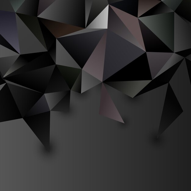 Low poly abstract background futuristico