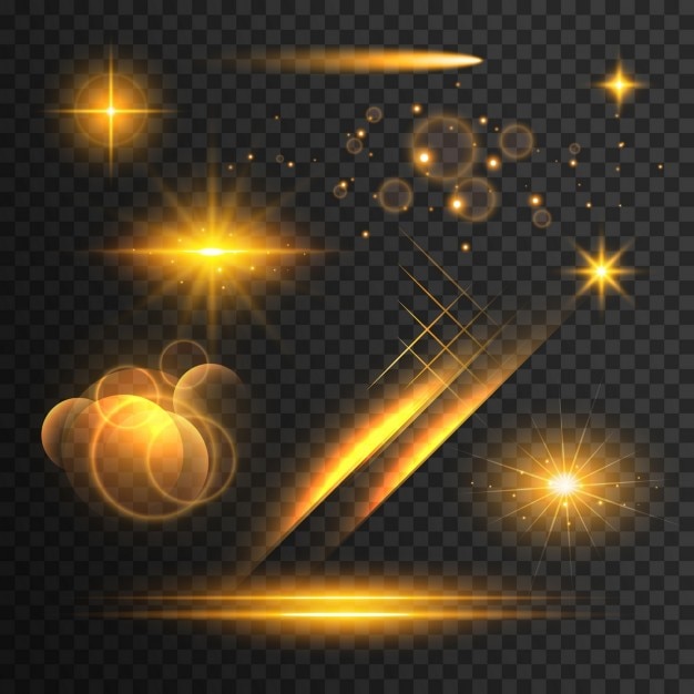 luci trasparenti collezione effetto