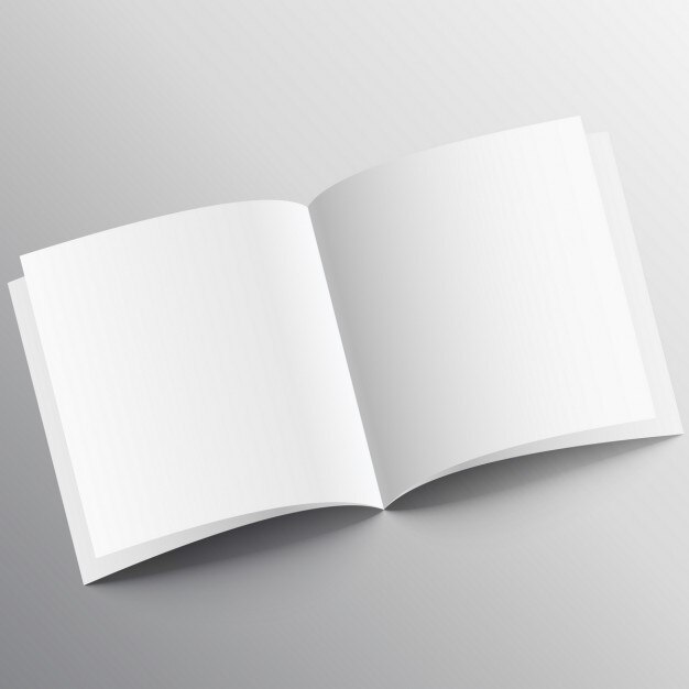 Vettore gratuito magazine, mock up