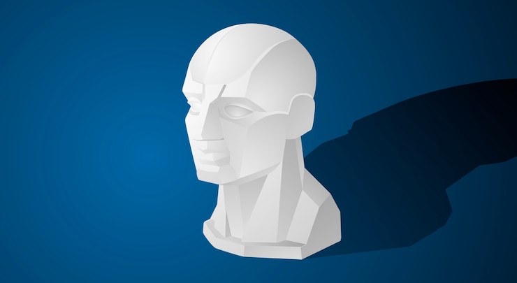 Vettore gratuito man model icon illustration 