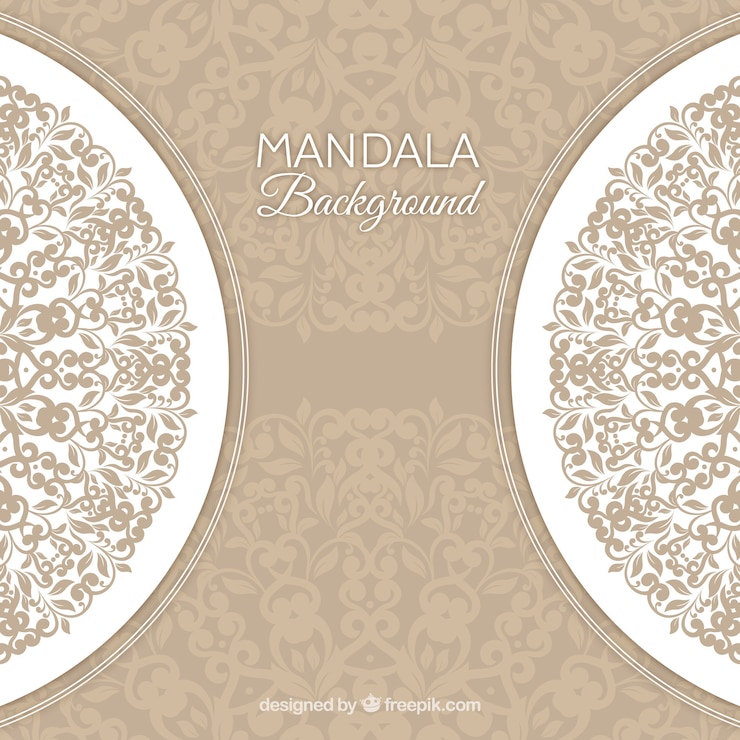 Vettore gratuito mandala