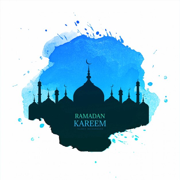 Mese santo di Ramadan Kareem Card Background