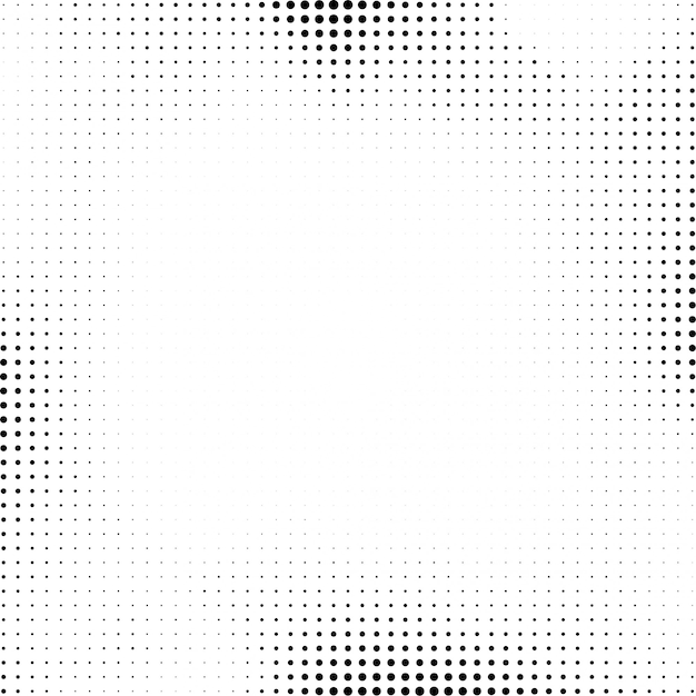 Mezzitoni design nero su sfondo bianco