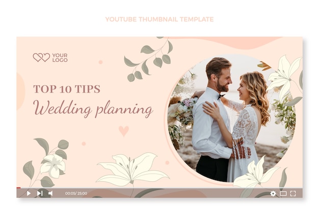 Miniatura di youtube del wedding planner floreale