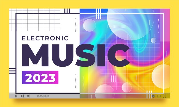 Miniatura di youtube di musica elettronica astratta