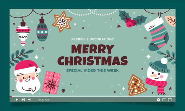 Miniatura di Youtube per la celebrazione del periodo natalizio