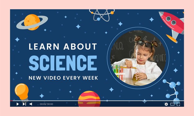 Miniatura di YouTube sulla ricerca scientifica