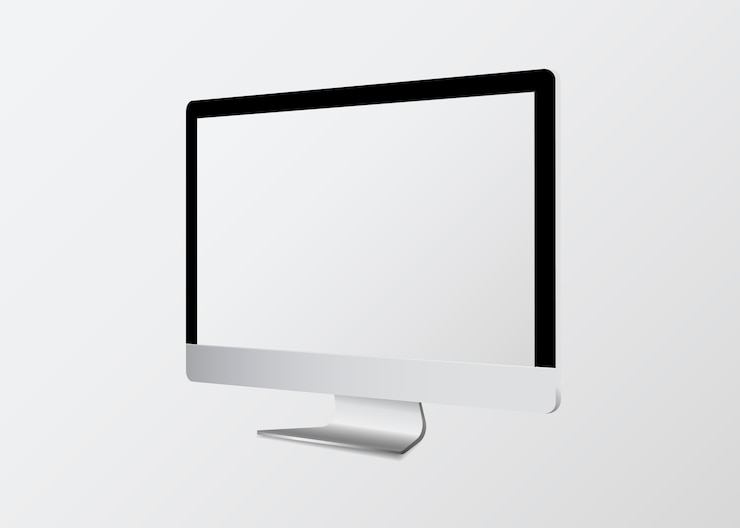 Vettore gratuito mockup del dispositivo digitale