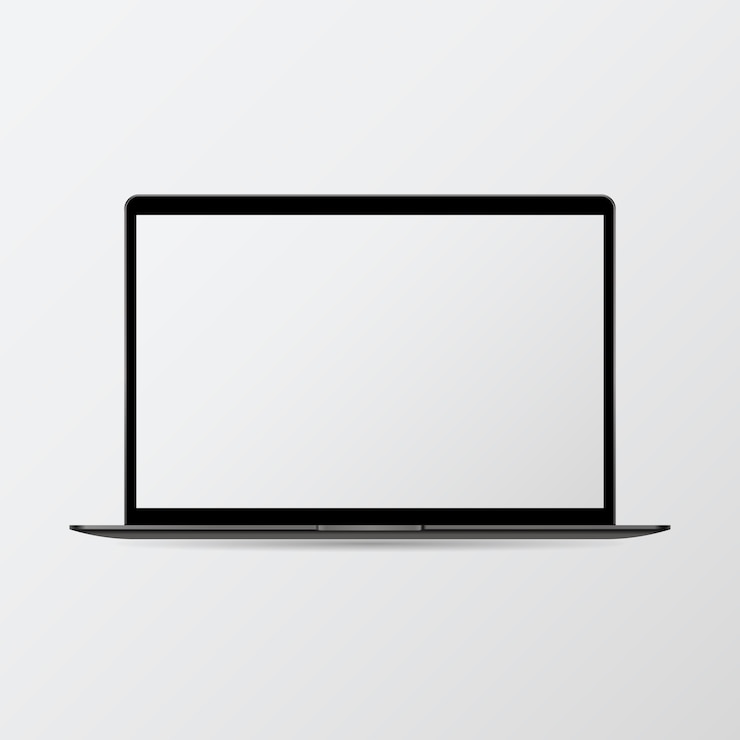 Vettore gratuito mockup del dispositivo digitale