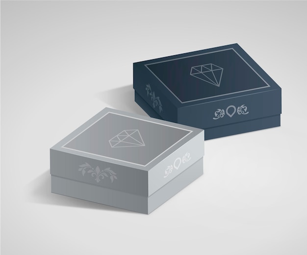 Mockup di gioielli 3D realistici