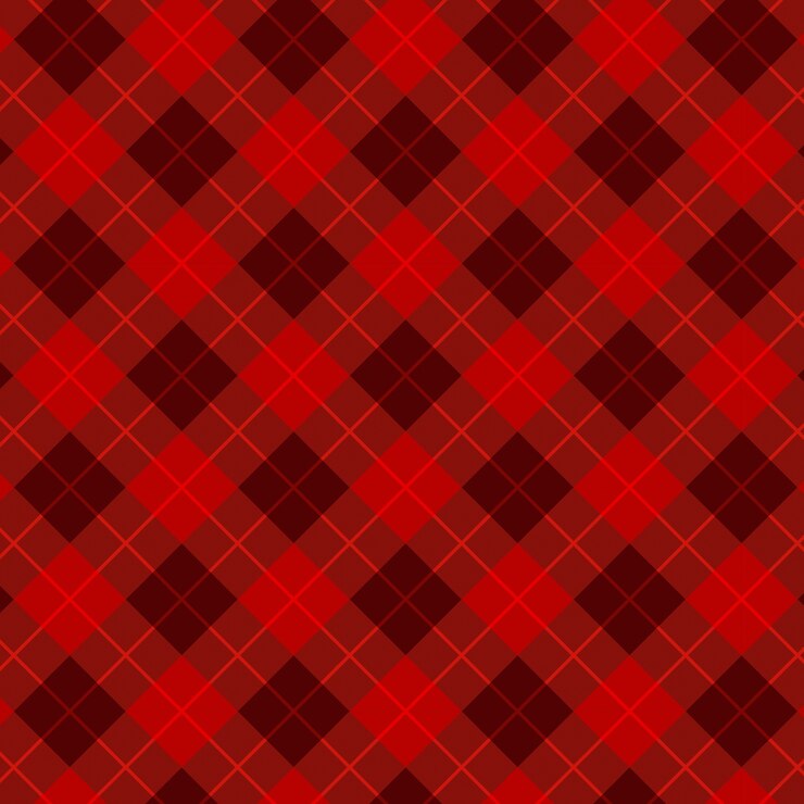 Vettore gratuito modello argyle simile a un maglione dal design piatto