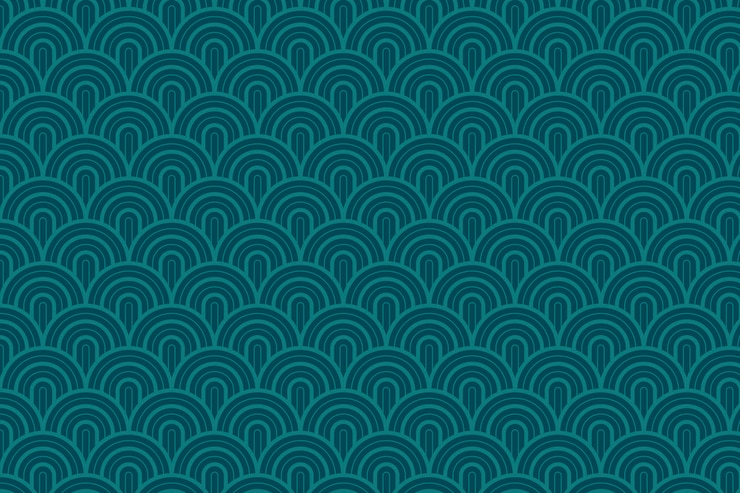 Vettore gratuito modello art deco design piatto