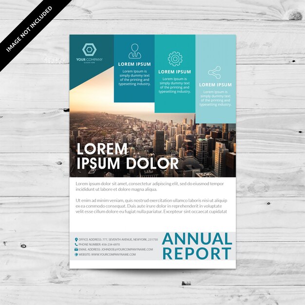 modello di business brochure