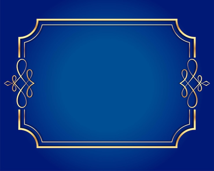 Vettore gratuito modello di cornice di lusso calligrafica ornamentale