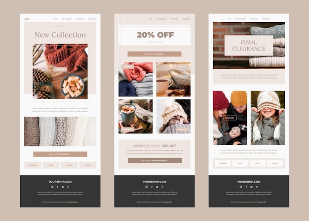 Modello di email e-commerce