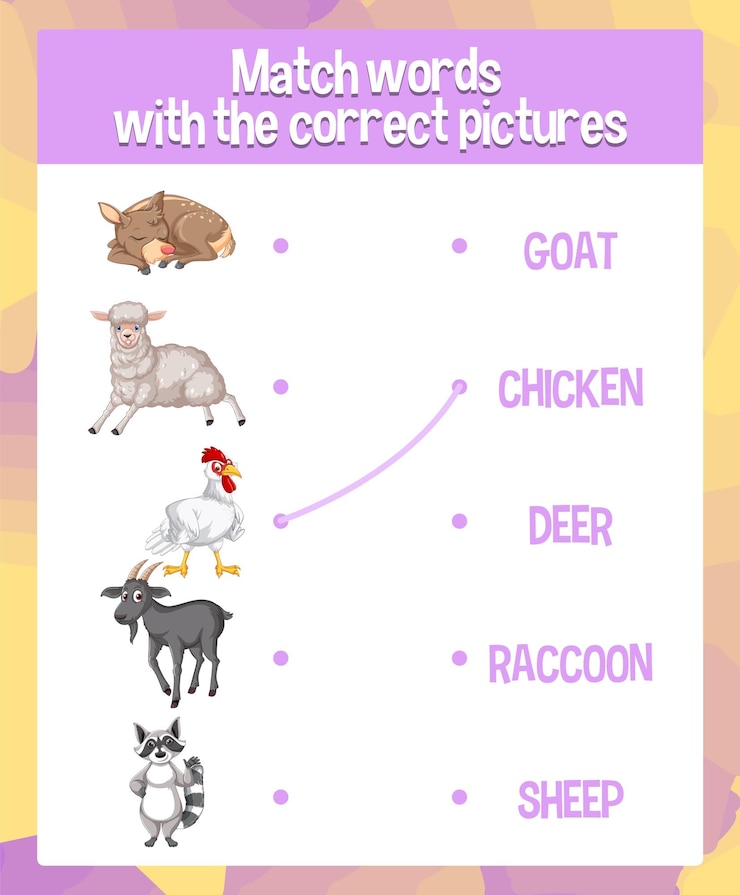 Vettore gratuito modello di gioco da tavolo animale divertente